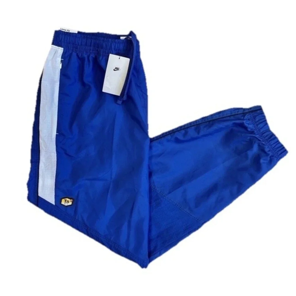 Nike TN Air Max Plus Pants Men GAME ROYAL NSW Woven 1 90 95 Bottoms Size 2XL NWT
